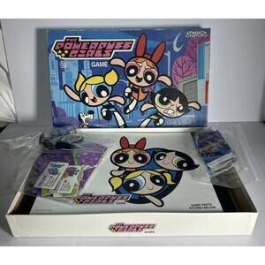 The Powerpuff Girls Board Game Milton Bradley 2000 Hasbro COMPLETE